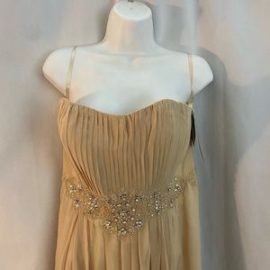 Dress Aspeed Design Gold Medium Long